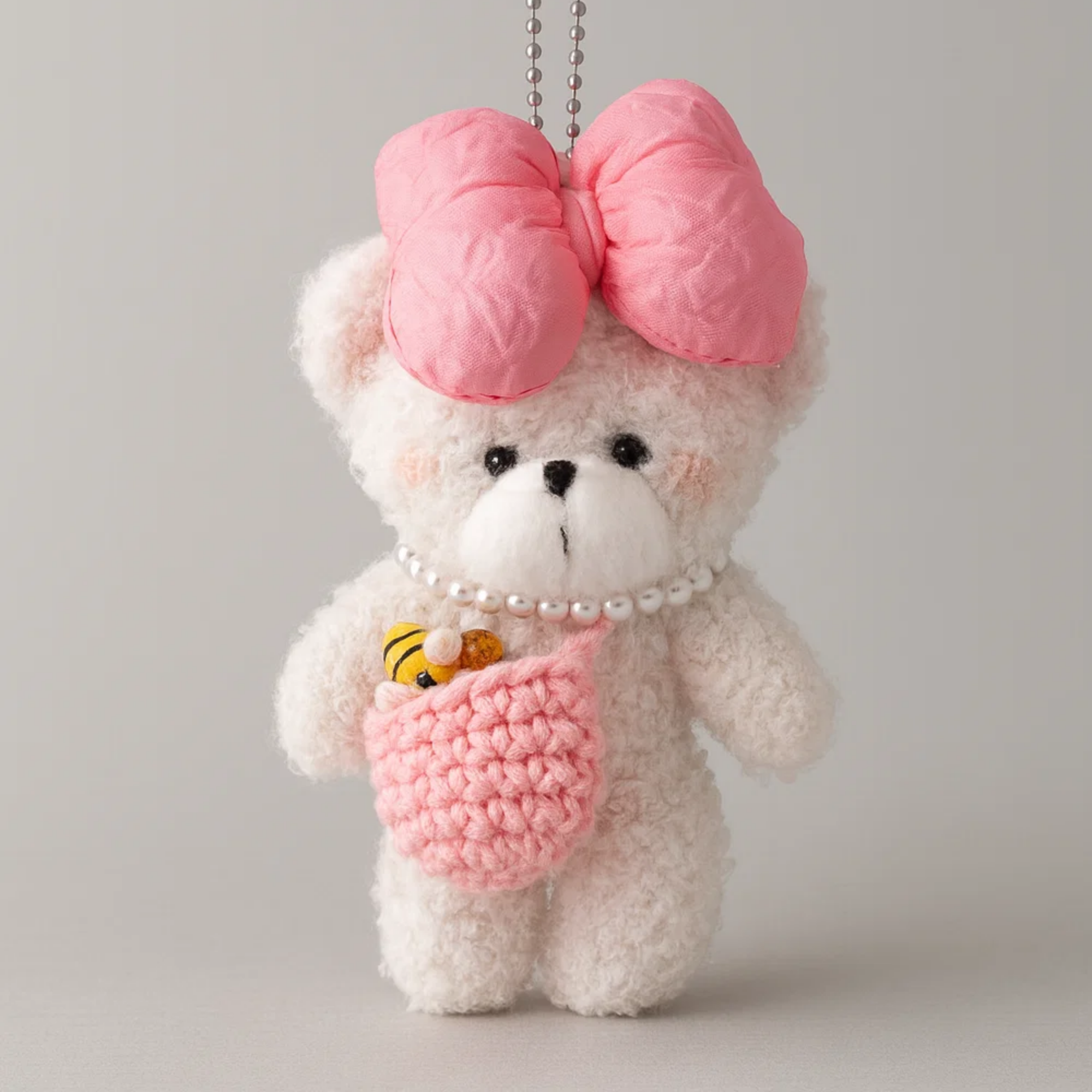 Pink Crochet Plushie