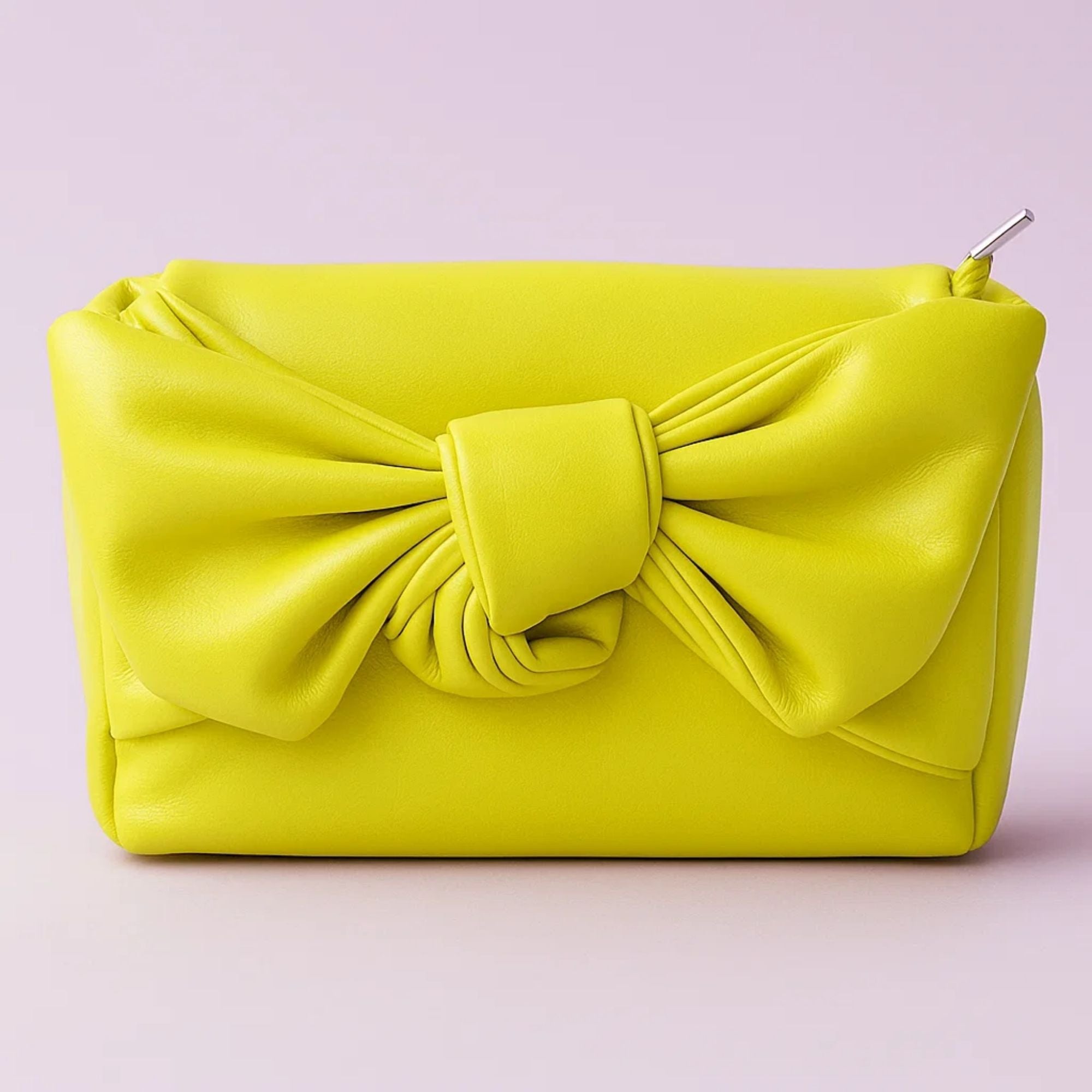 Knot Bow Sling Bag - Lime Green