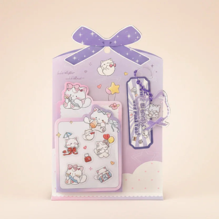 Milu Sticky Notes Purple