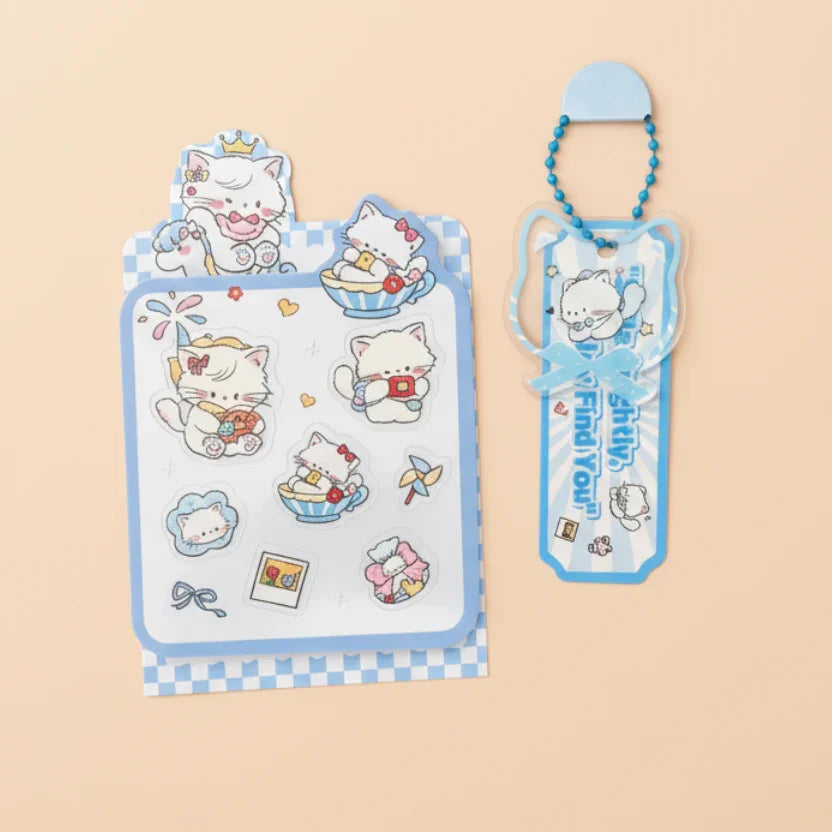 Milu Sticky Notes Blue