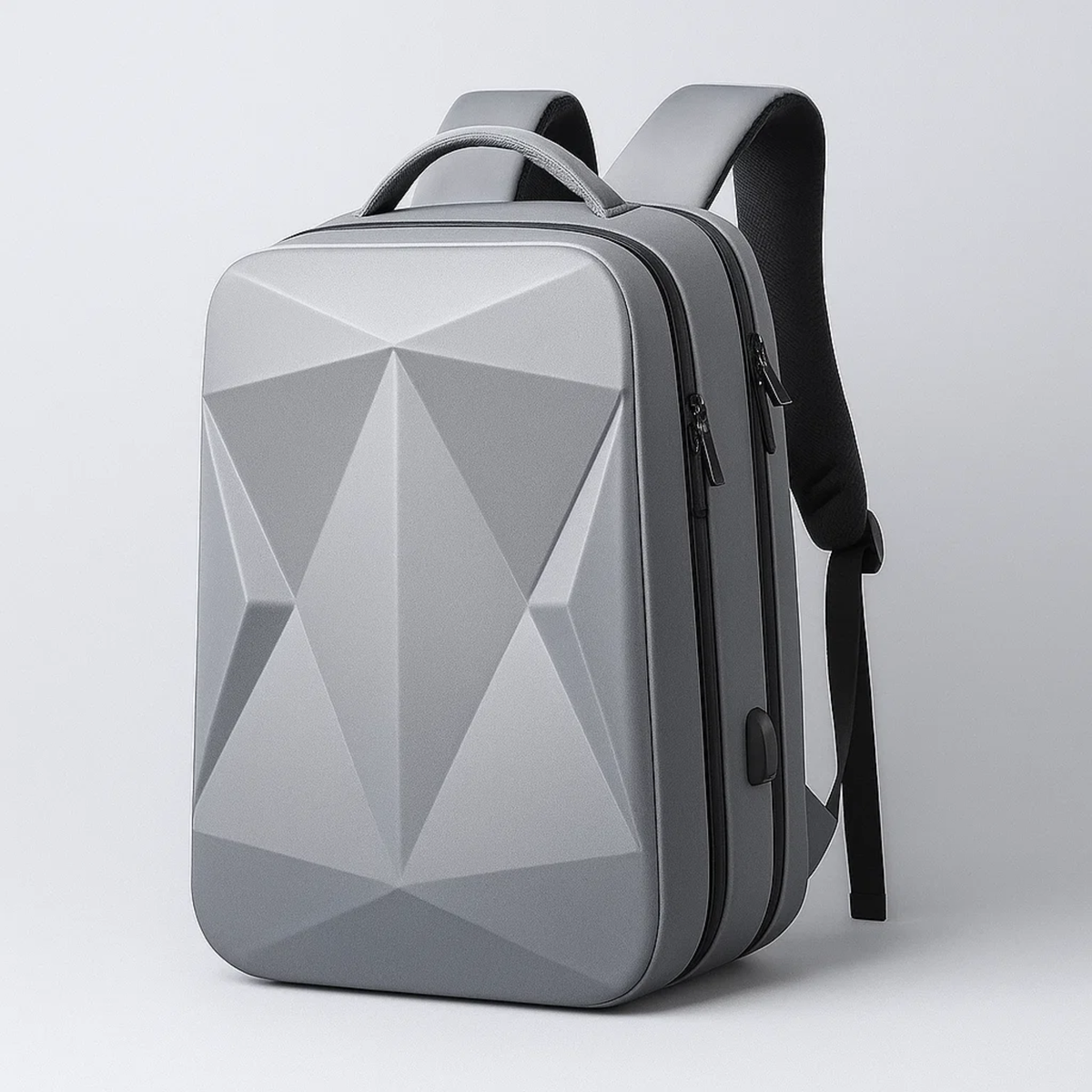 Hardshell Laptop Travel Backpack - Grey