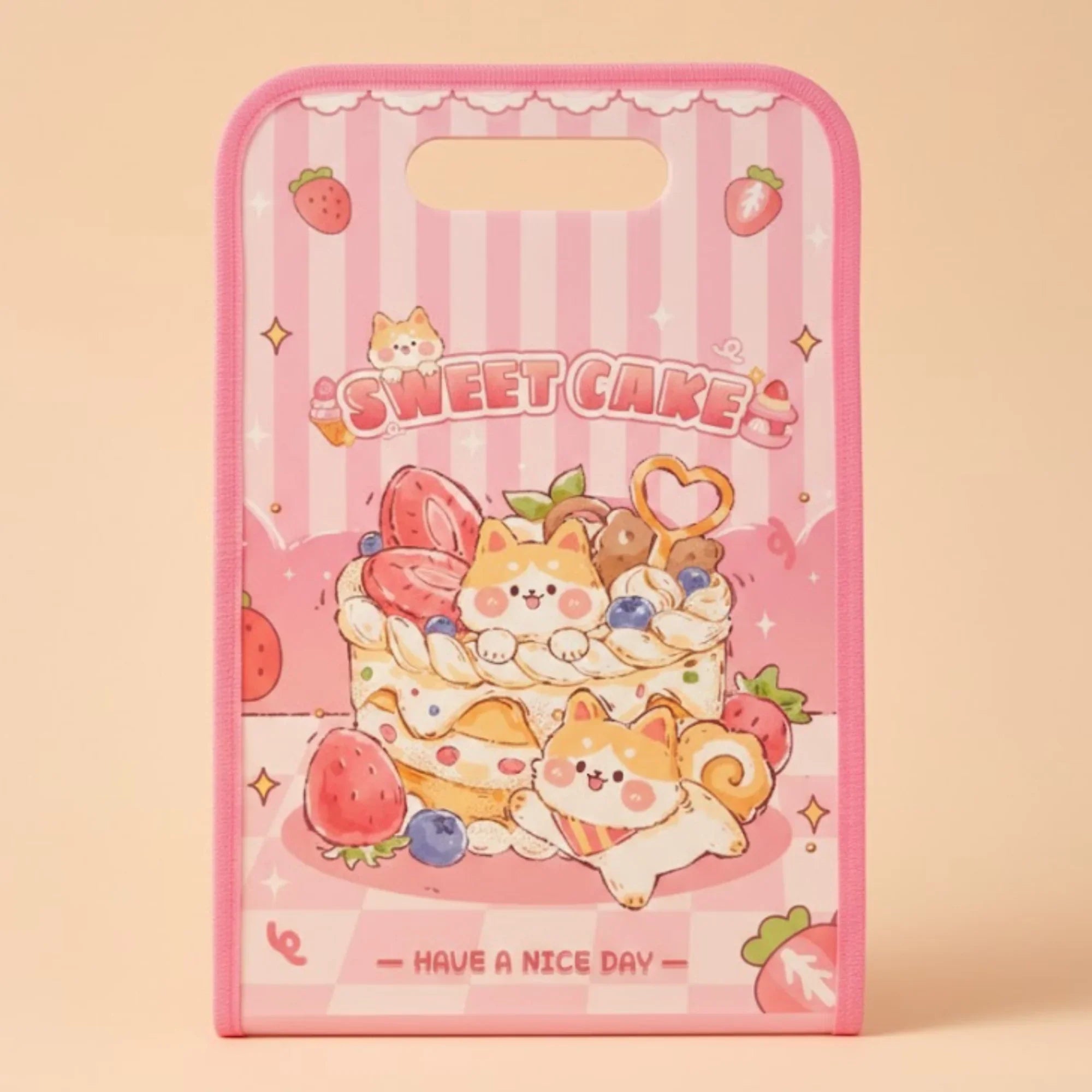 Sweet Cake Folder Pink