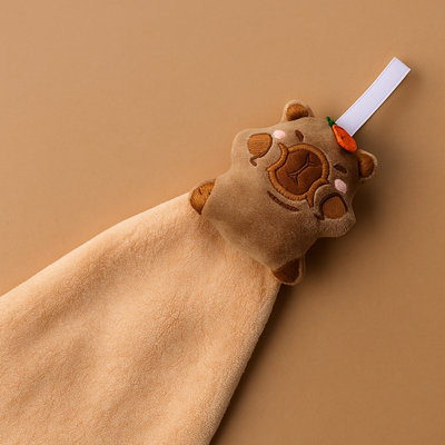 Capybara Plush Hand Towel