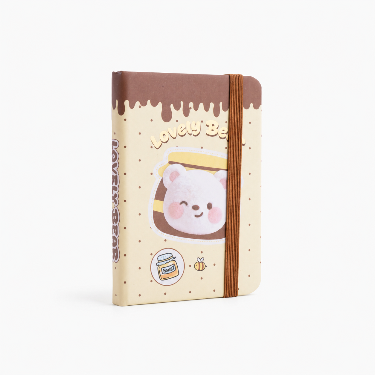 Honey Bear Mini Journal  - Olive