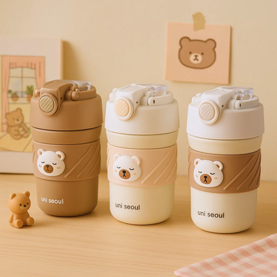 Bear Tumbler with Sleeve