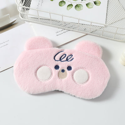 Pink Bear Cooling Eye Mask