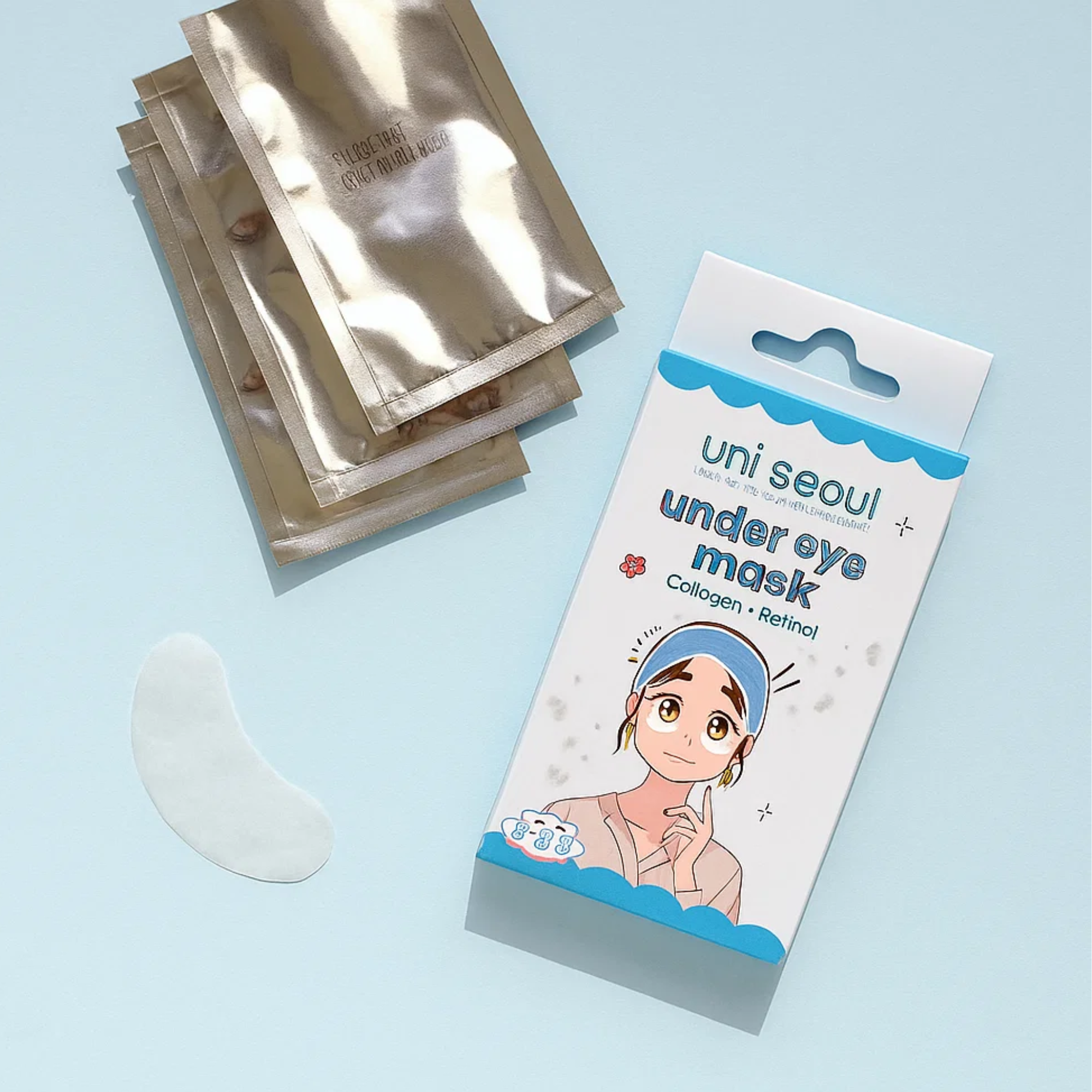 Uni Seoul Under Eye Mask - Collagen + Retinol