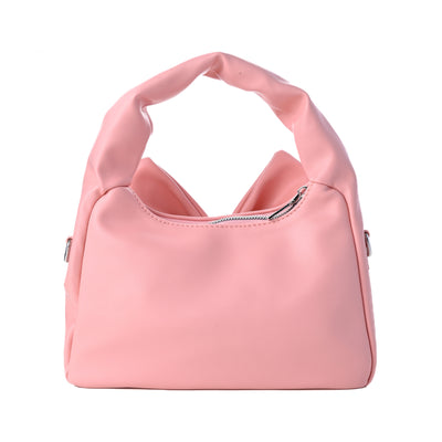 Cute Bow Sling Bag - Baby Pink