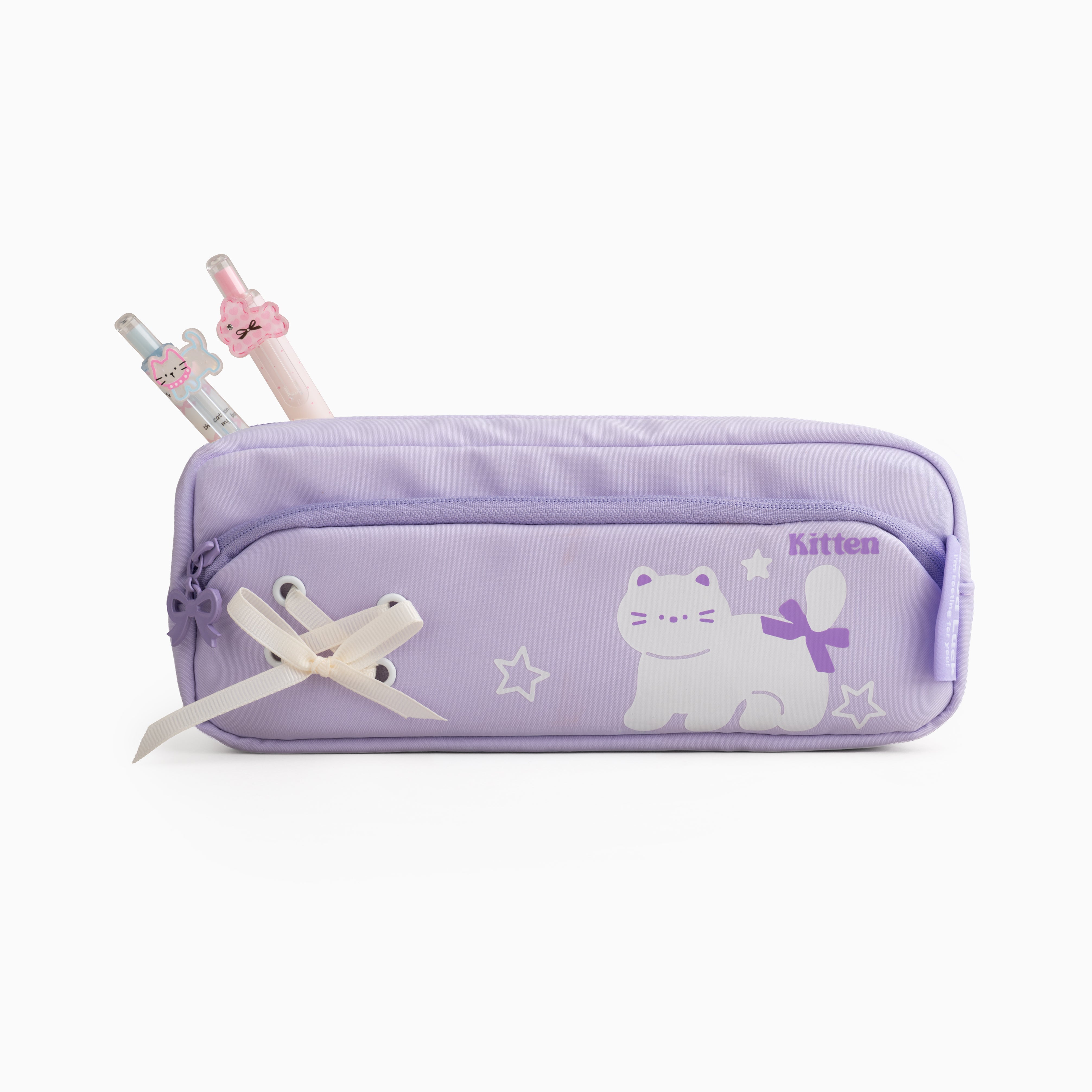 Coquette kitty Pouch - Lavender Mist