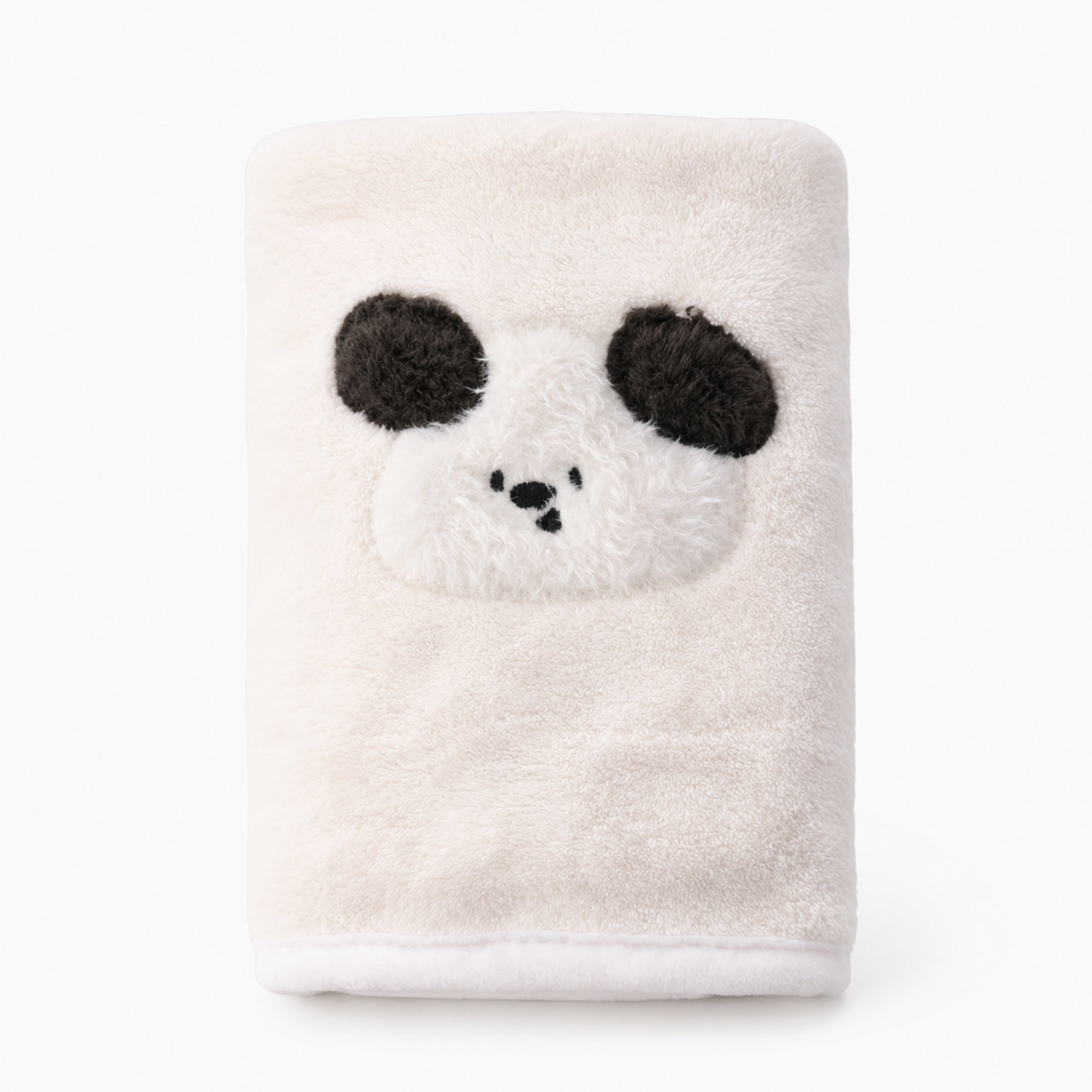 Puff Pals Hand Towel White