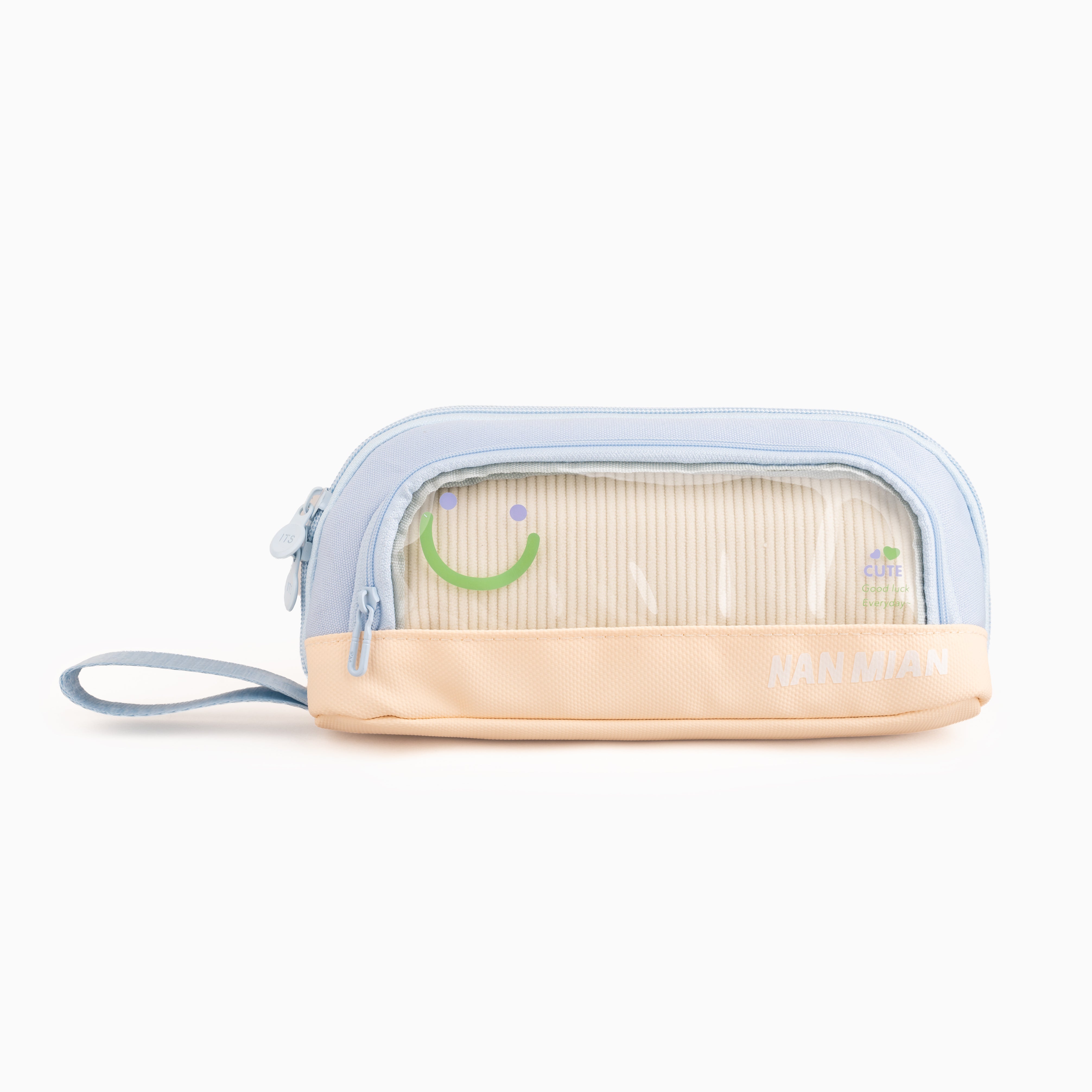 Happy Window Pouch - soft yellow