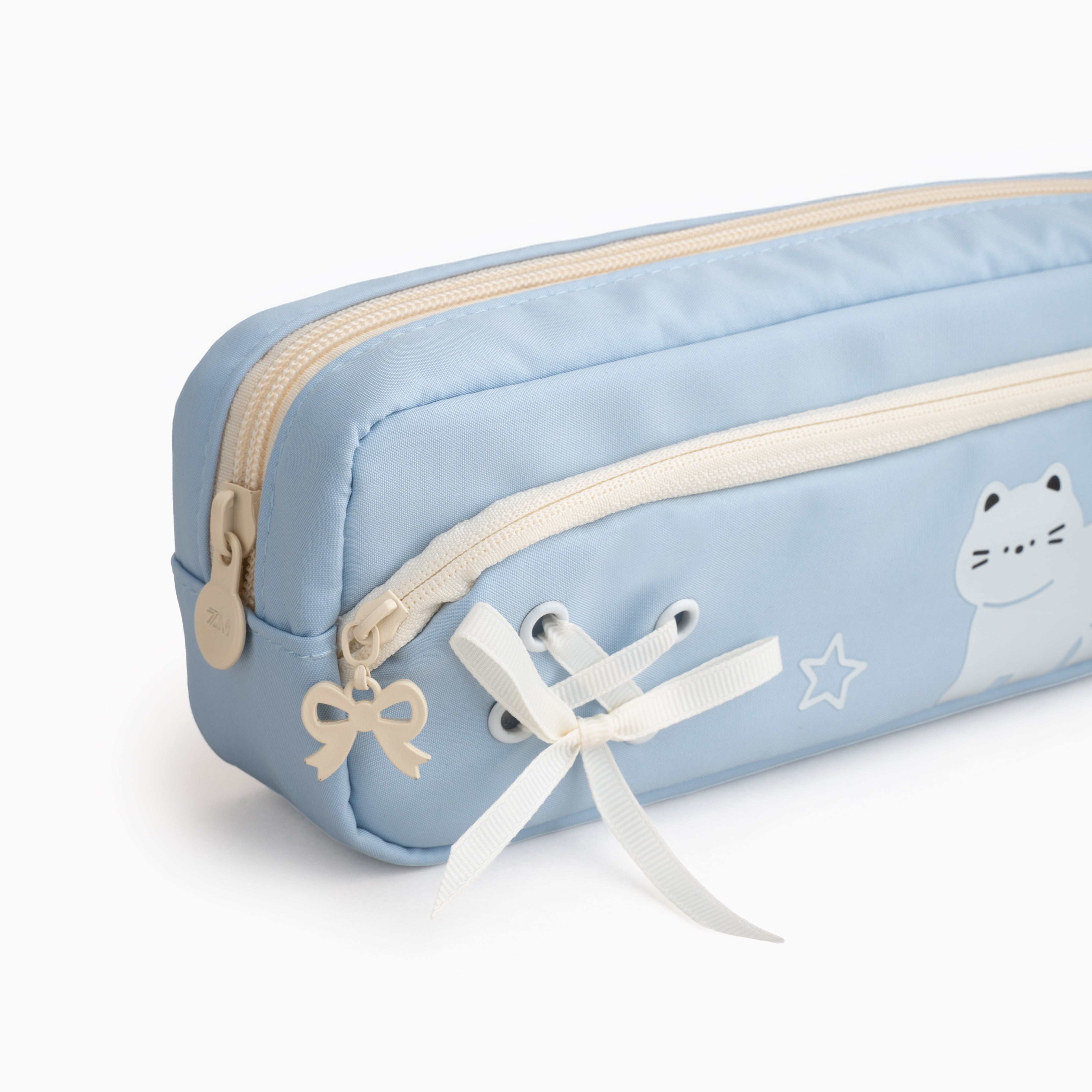 Coquette kitty Pouch -  Powder Blue