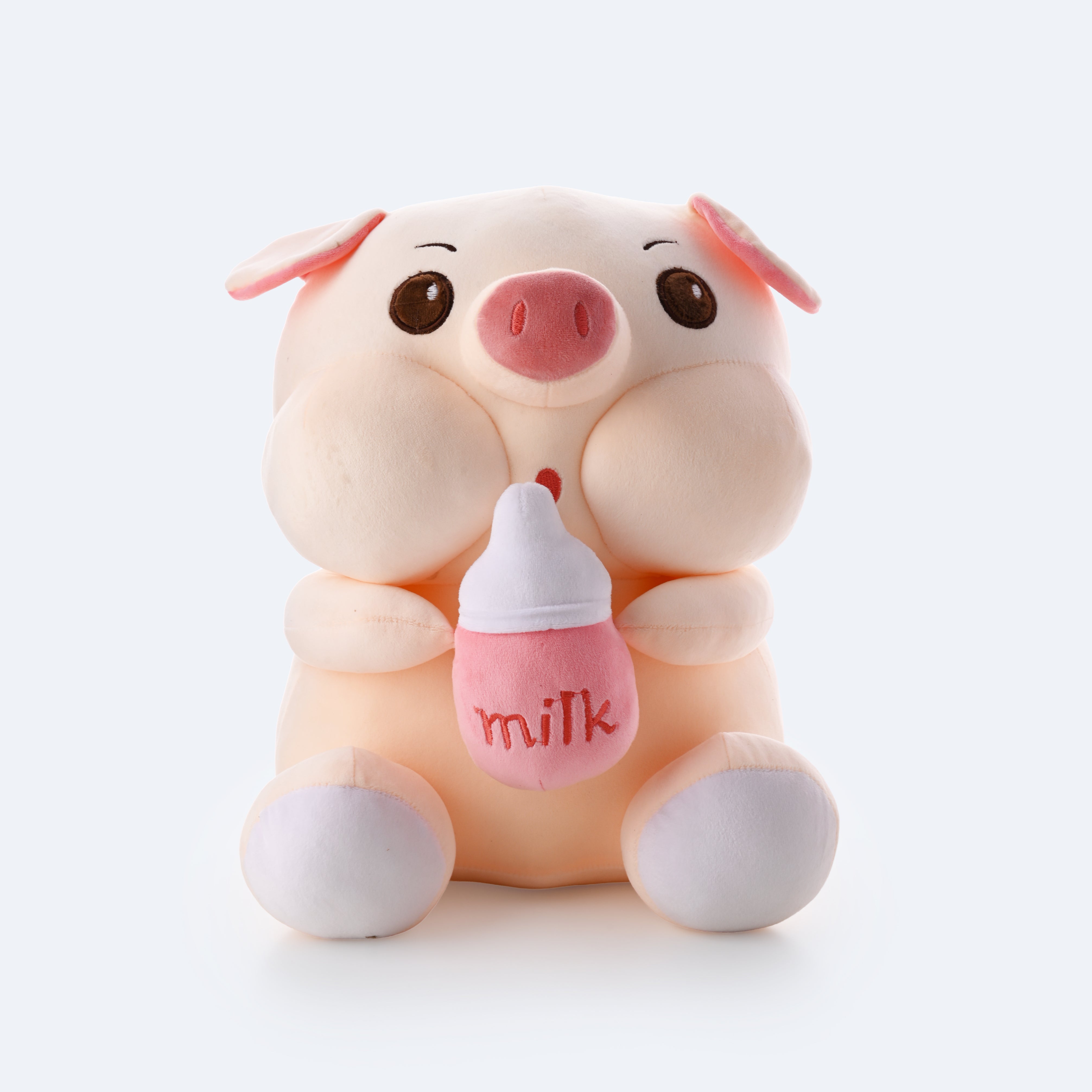 Cute Bottle Pig Plush Toy