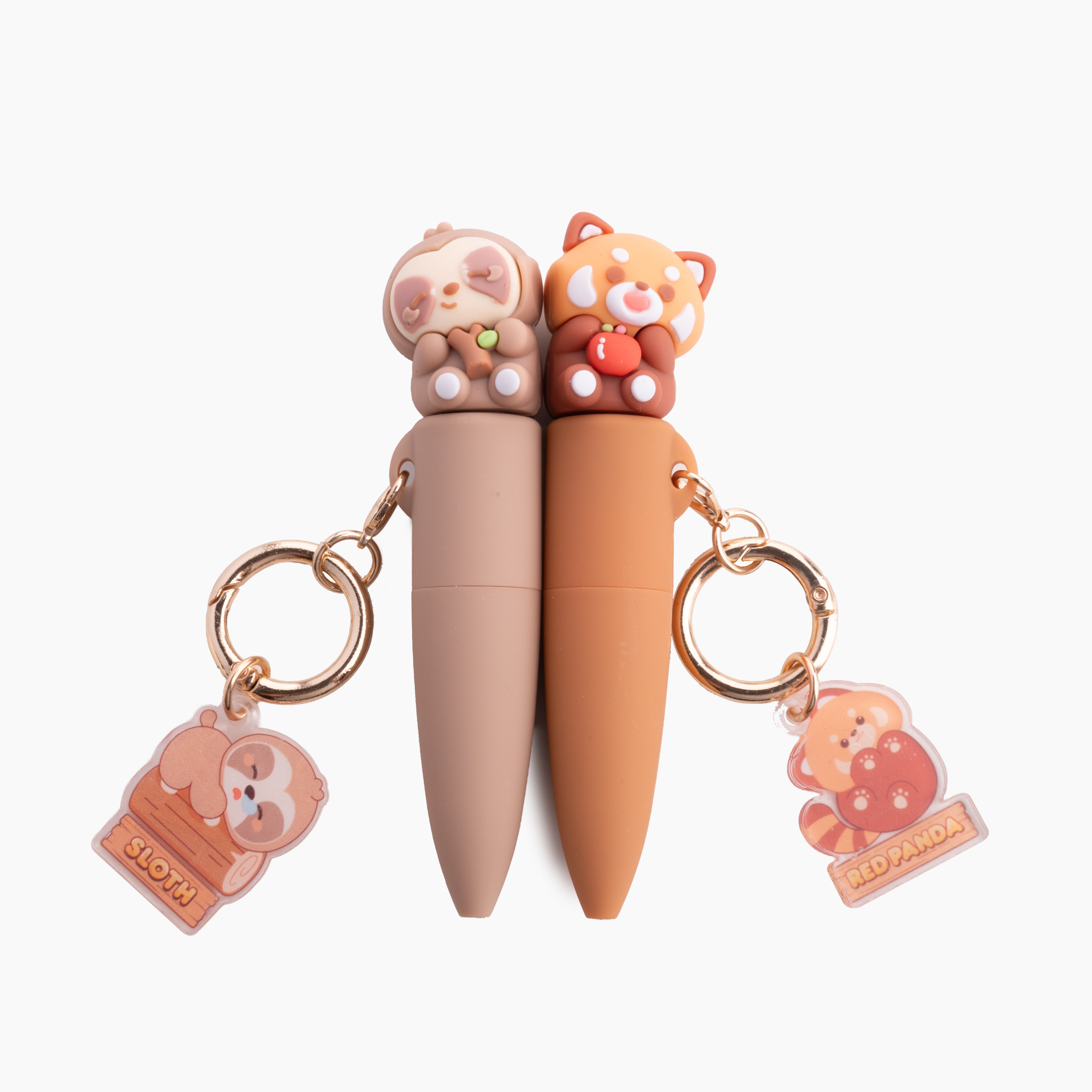 Koala & Monkey Charm Duo - Pen Set