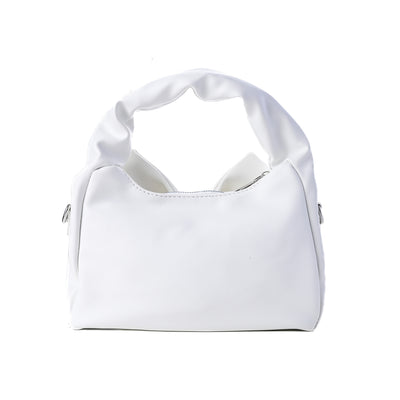 Cute Bow Sling Bag - White