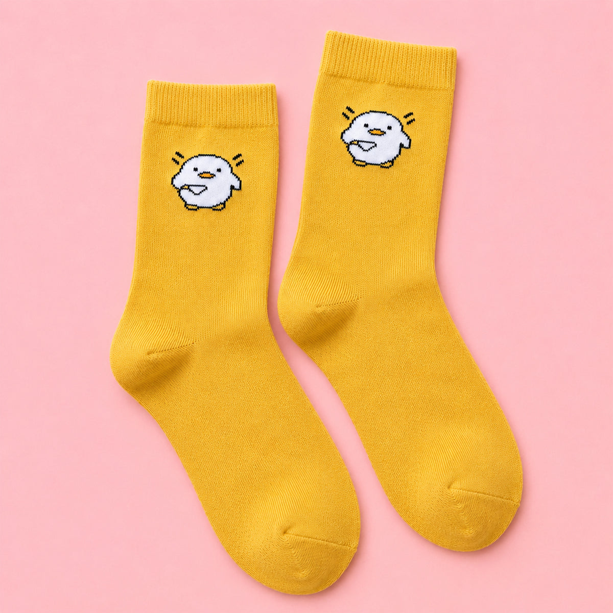 Duck Crew Socks - Yellow