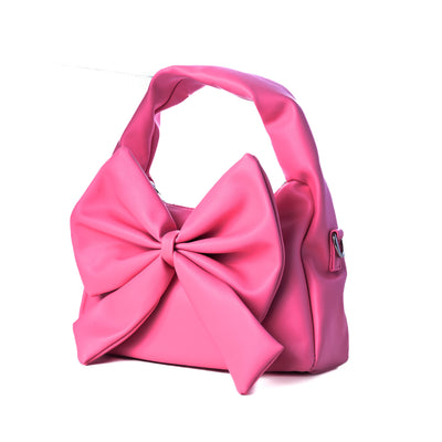 Cute Bow Sling Bag - Hot Pink