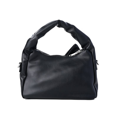 Cute Bow Sling Bag - Black