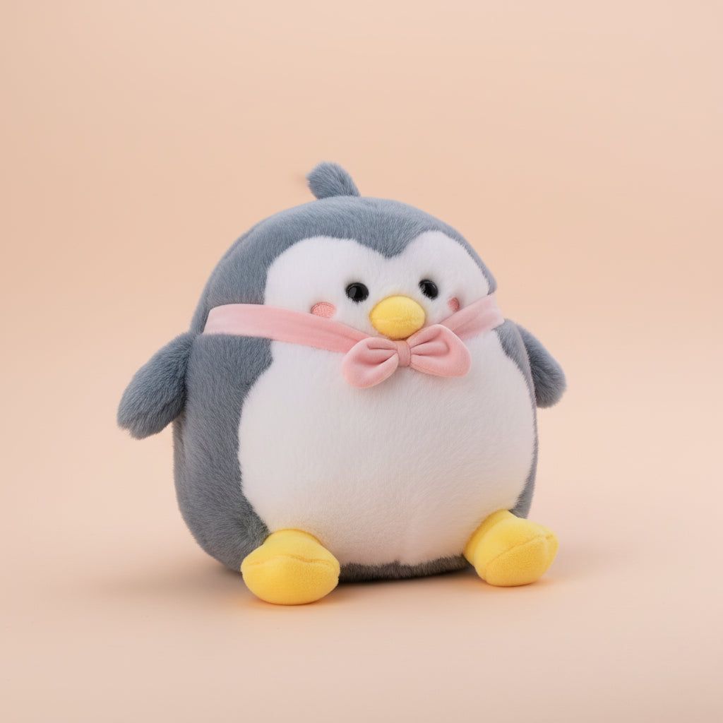 Snibby Penguin Plushie Cushion