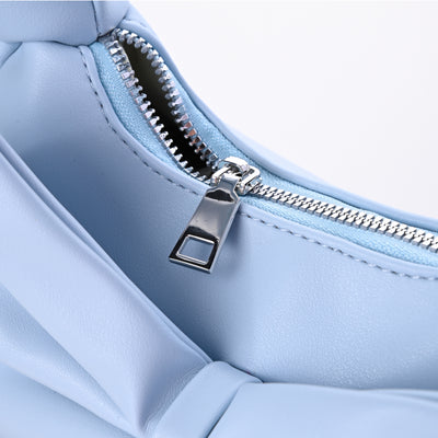 Cute Bow Sling Bag - Powder Blue