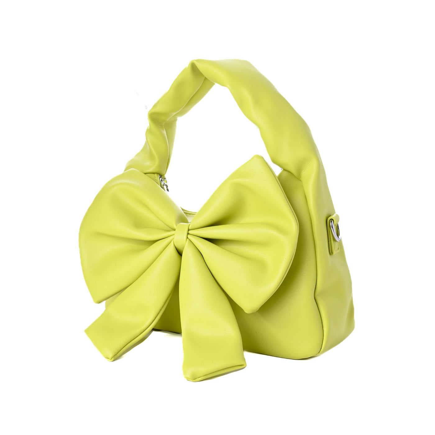 Cute Bow Sling Bag - Lime Green