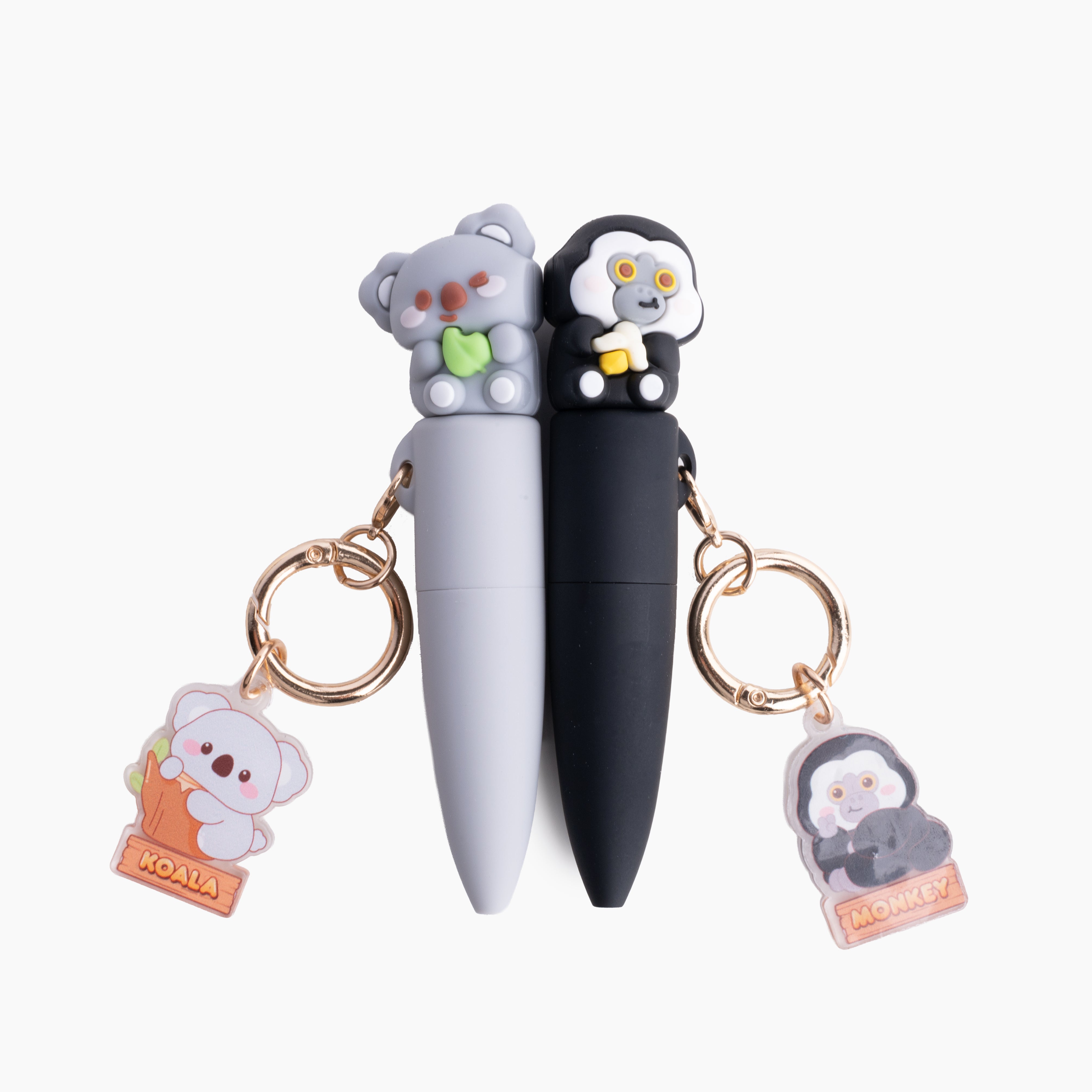 Sloth & Panda Charm Duo - Pen Set