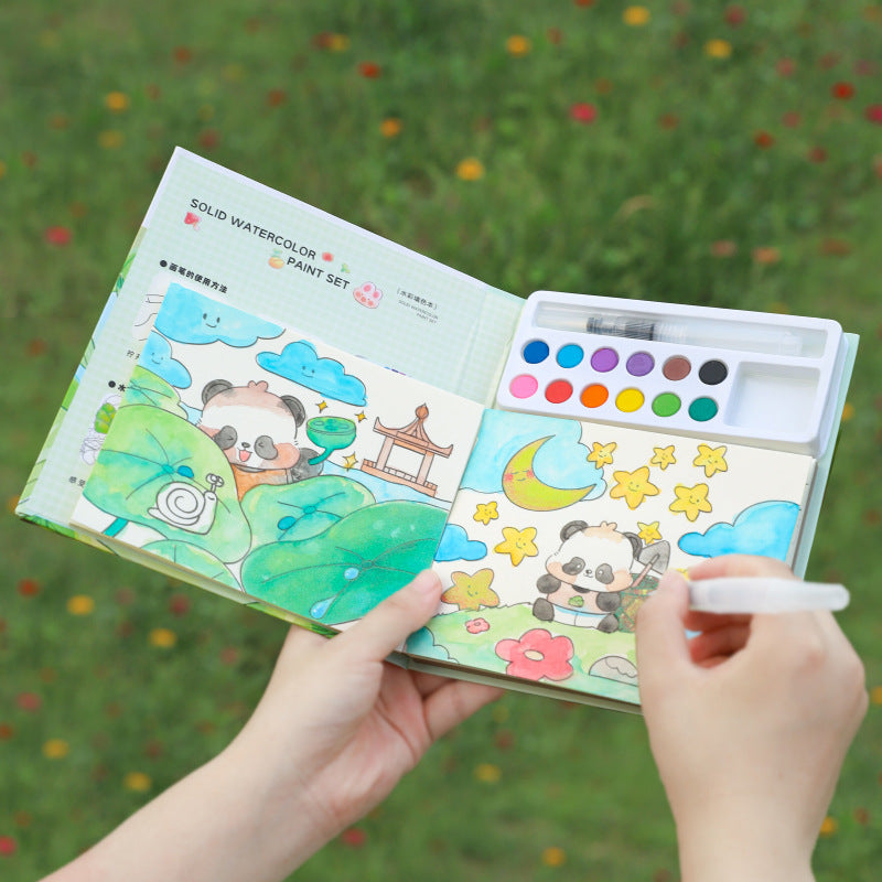 Panda Colouring Book