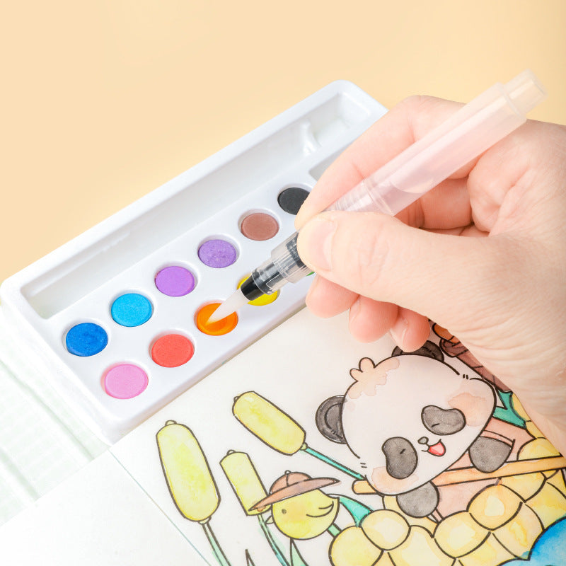 Panda Coloring Book