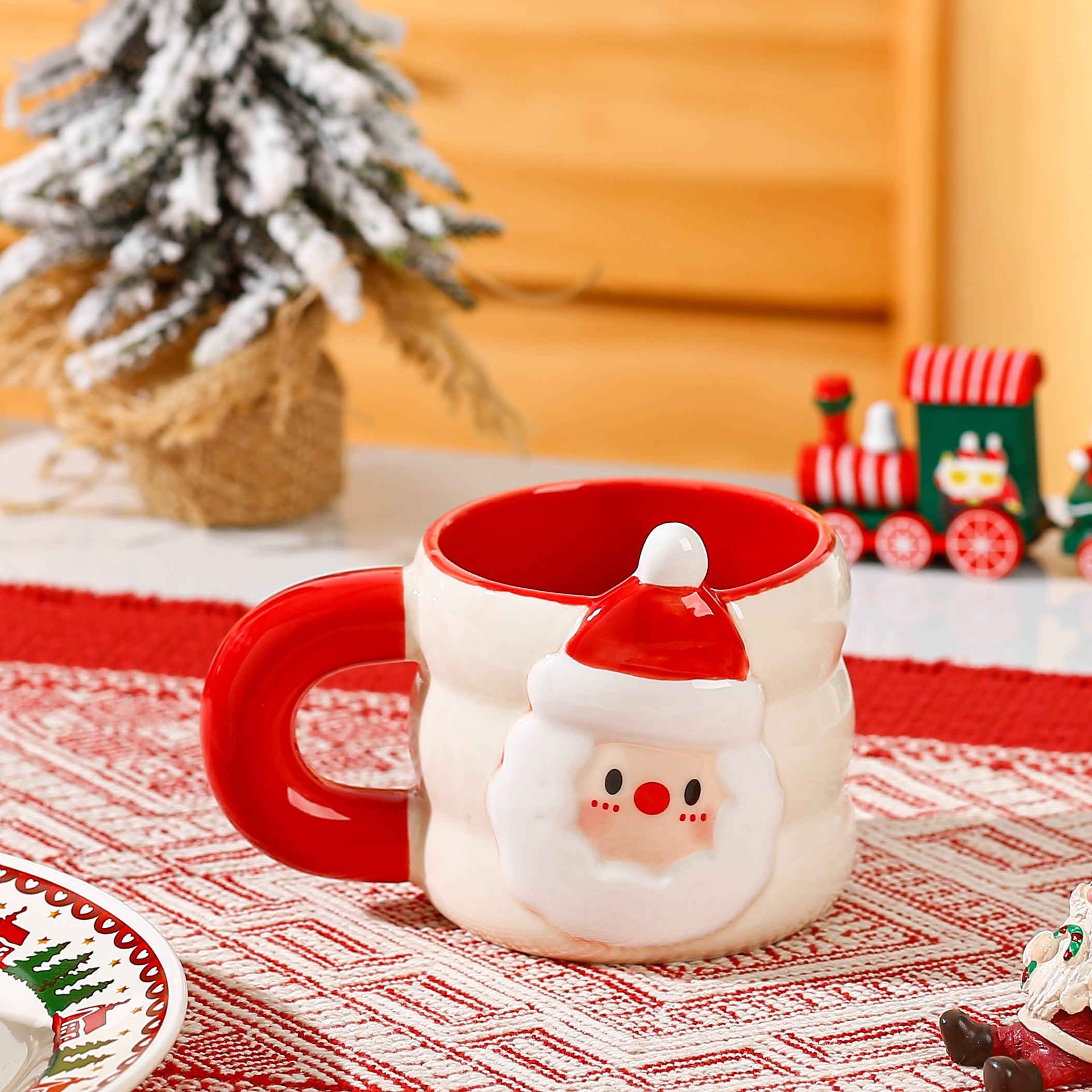Chubby Santa Mug