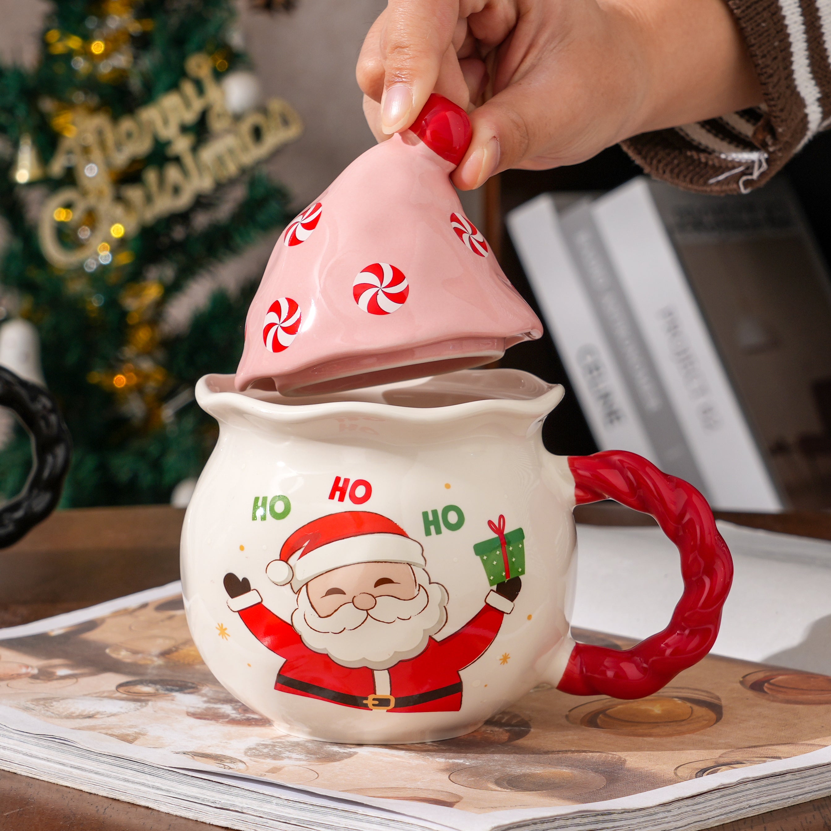 Peppermint Hat Mug