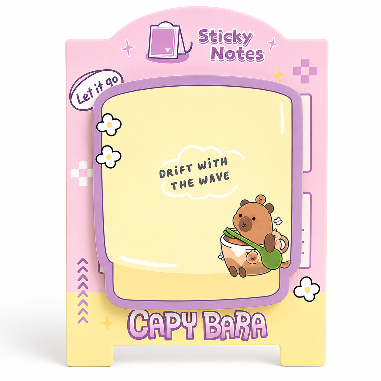 Capybara Sticky Notes - Cup