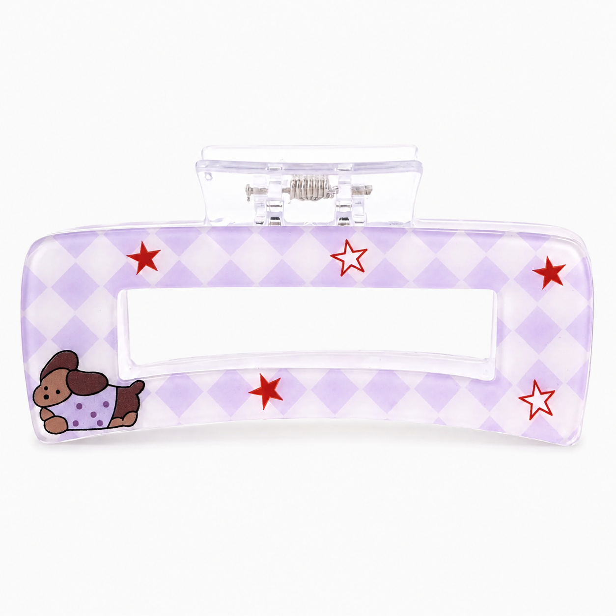 Starry Pup Claw Clip