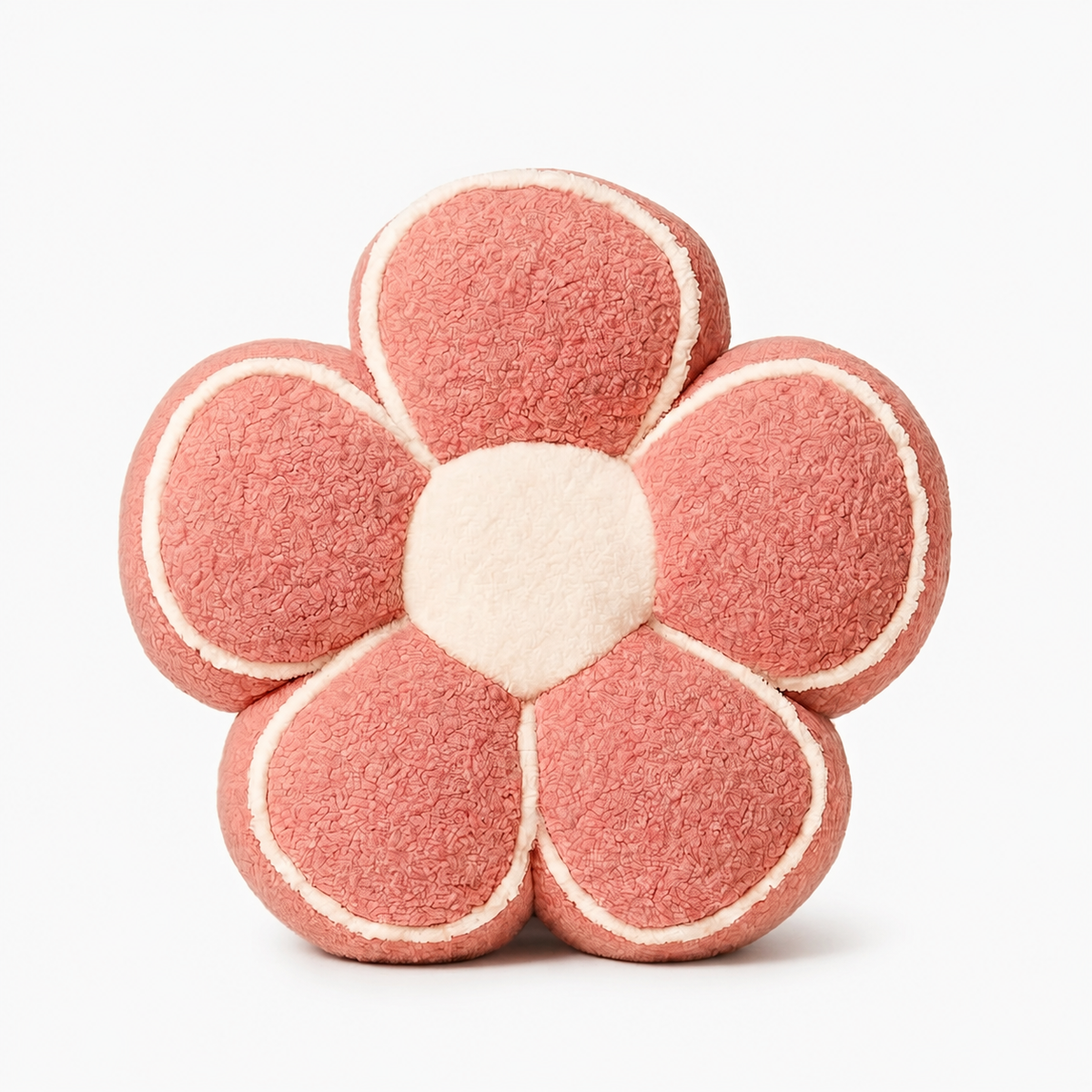 Soft Flower Pillow Pink