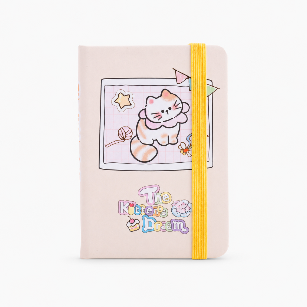Kitty Mini diary - Yellow