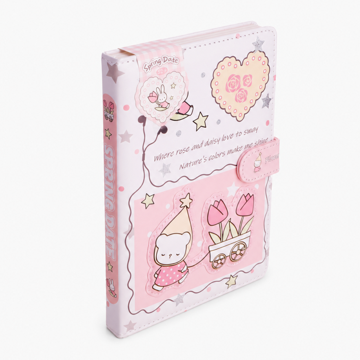 Flower Kawaii Planner - Bear