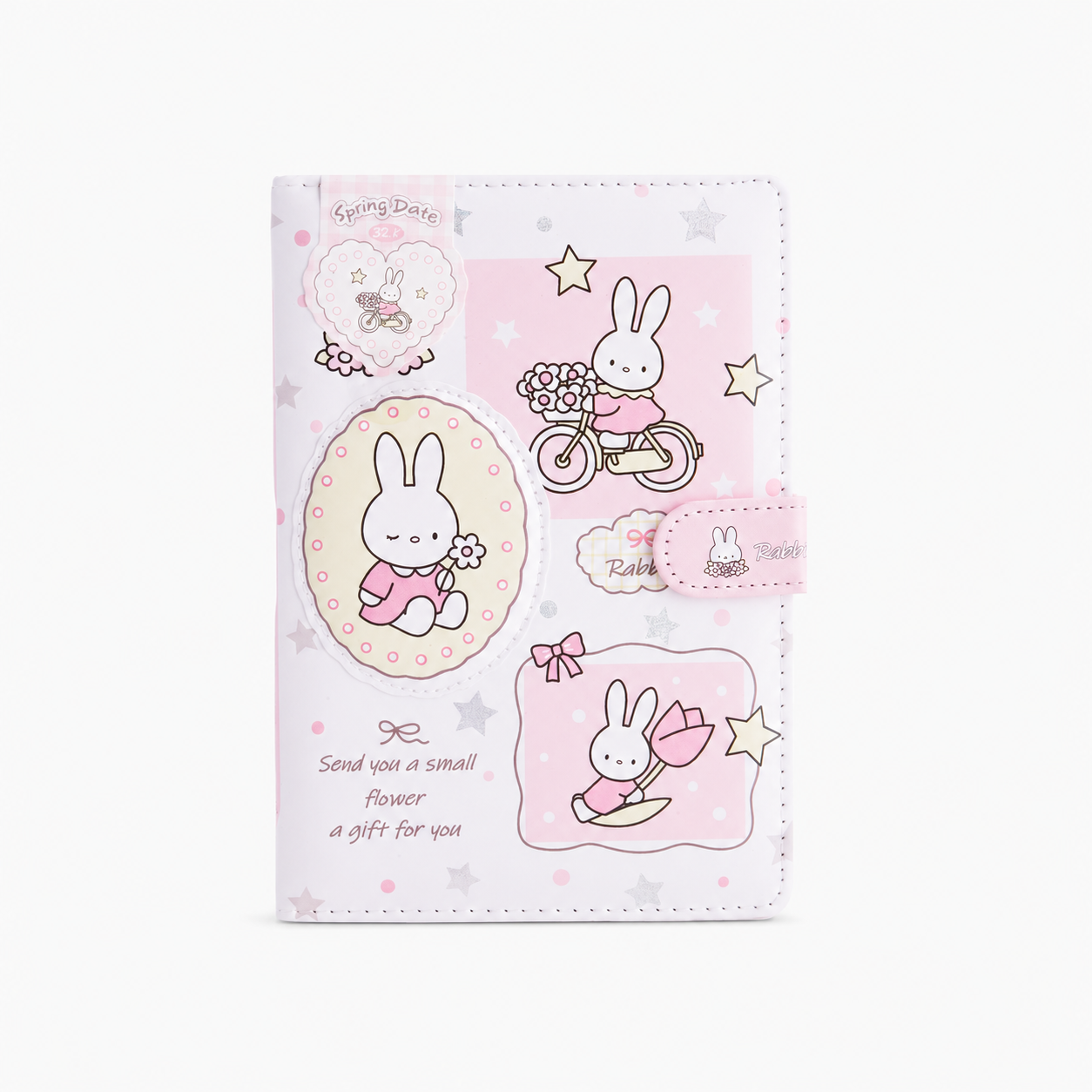 Flower Kawaii Planner - Flower Bunny