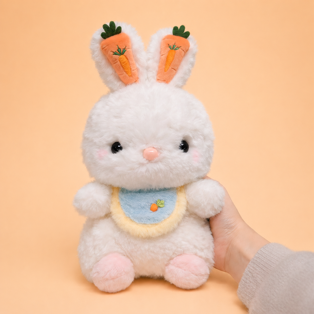 Carrot Ear Bunny Plush Toy (Large)