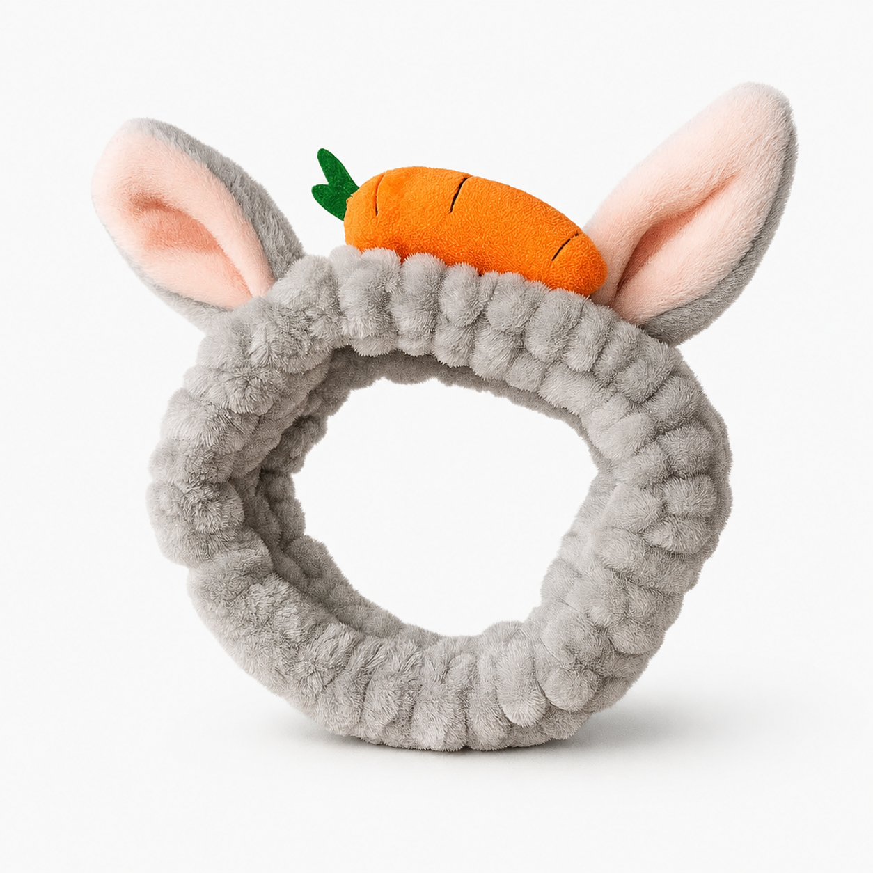 Carrot Skincare Headband Grey Soft