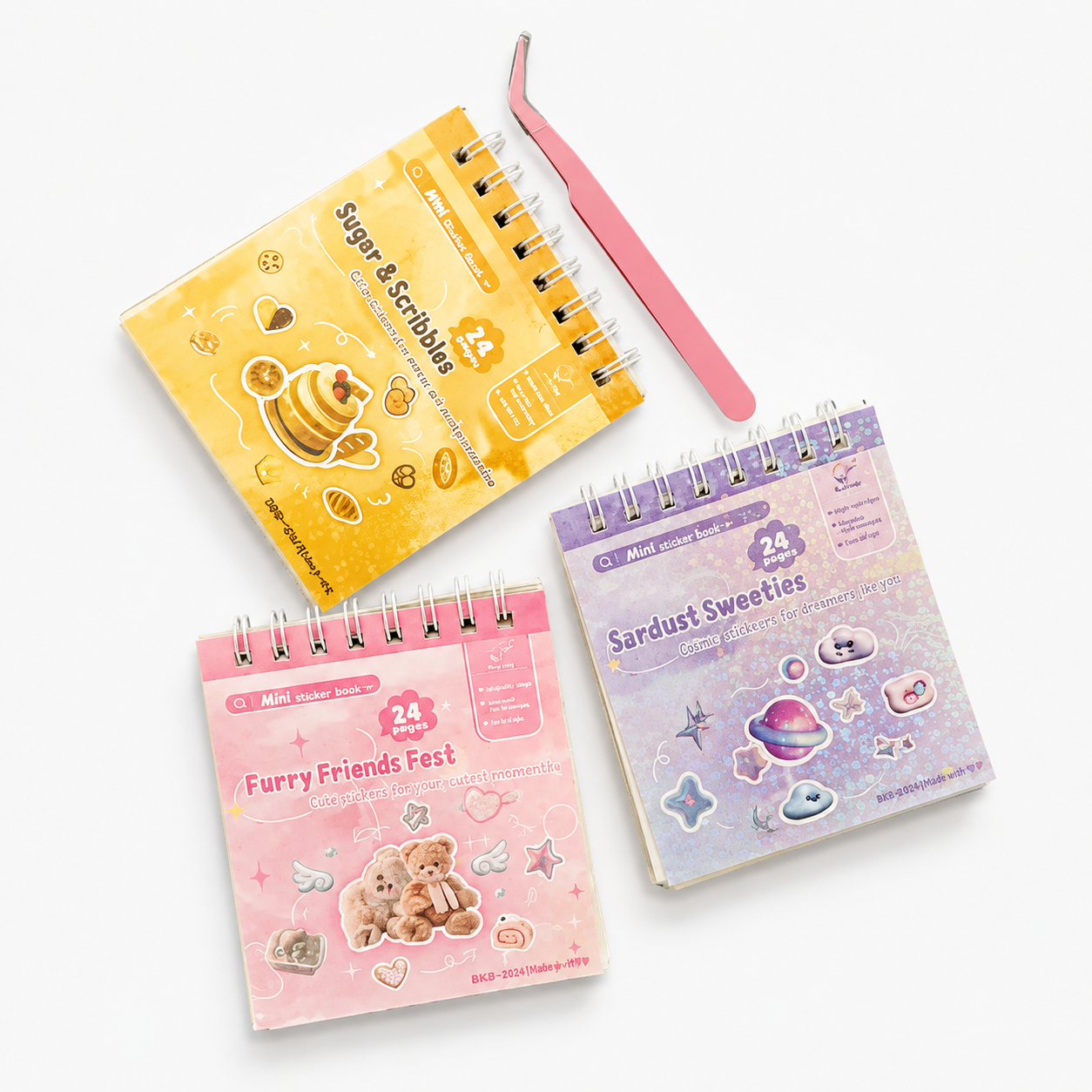 Mini Sticker Book Set