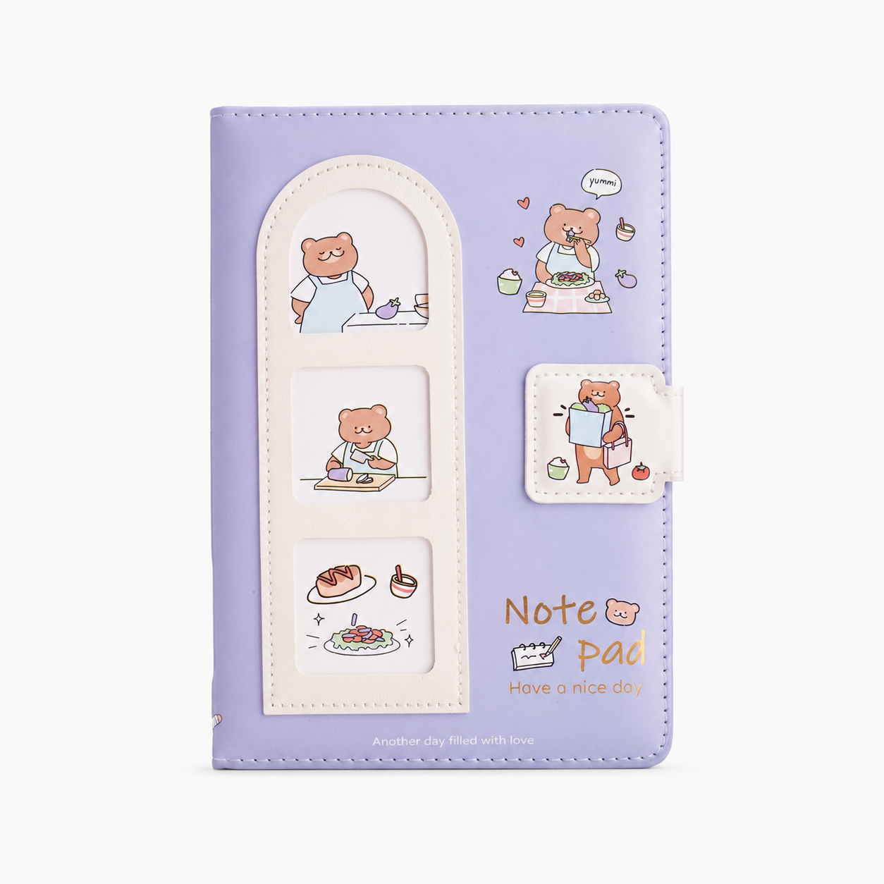 Chef  Bear - Magnetic notepad