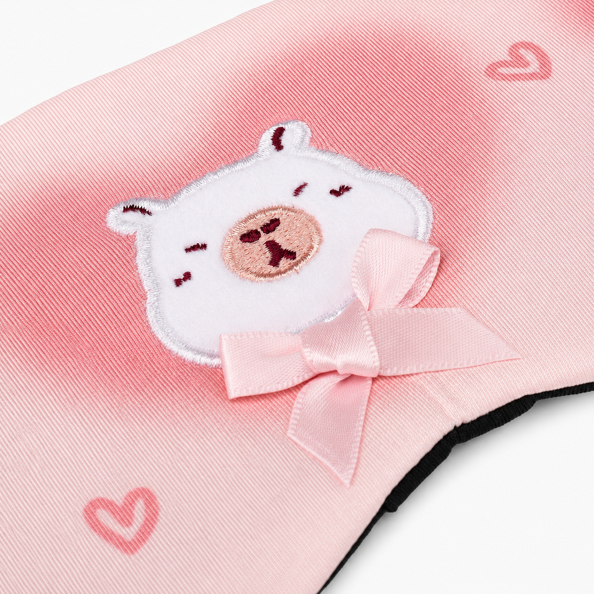 Capybara Cooling Eye Mask - Pink