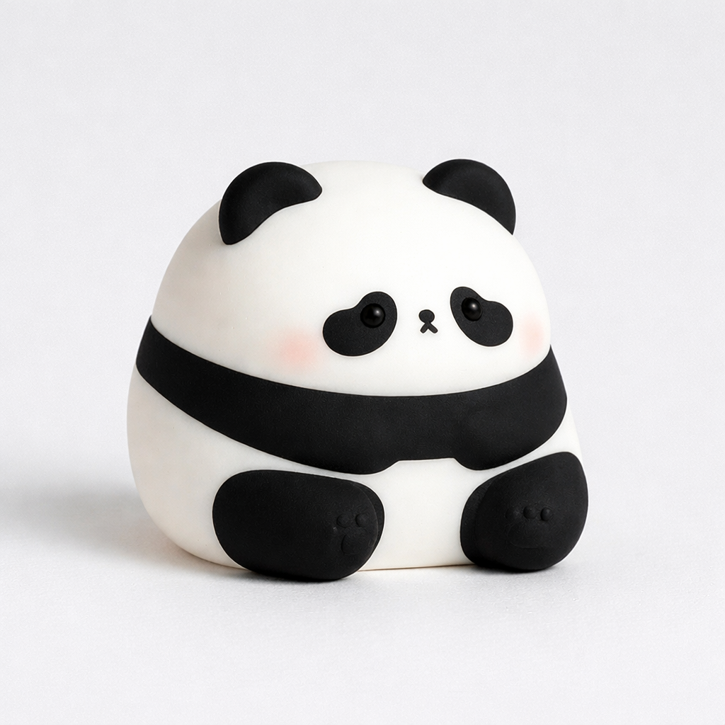 Panda Night Silicon Lamp