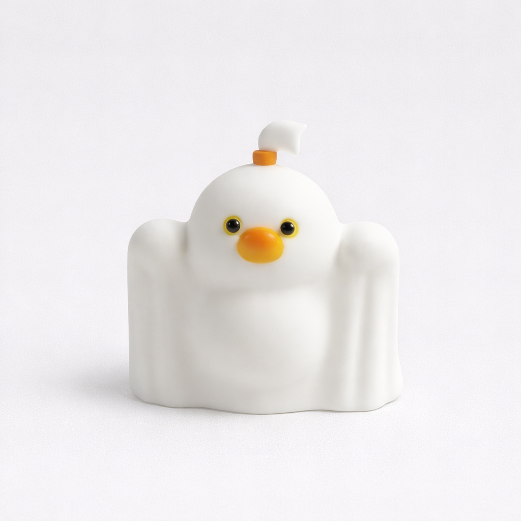 Ghost Duck Silicone Lamp