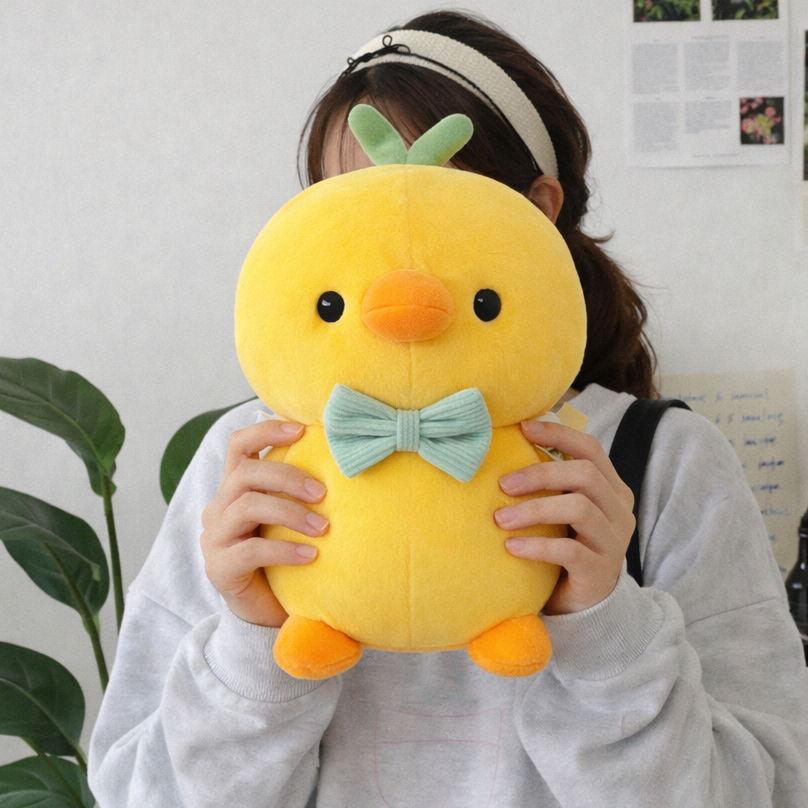 Cute Bow Duck Small