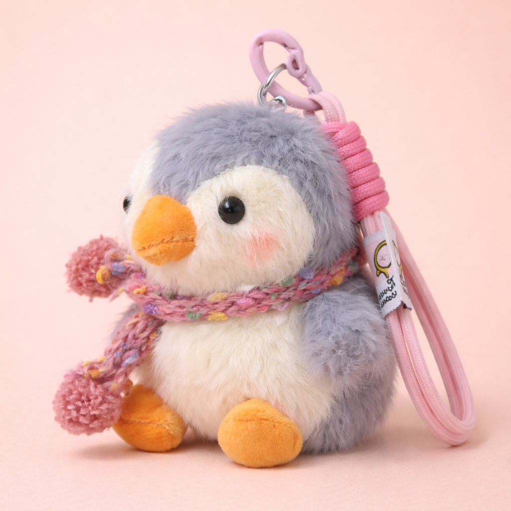 Dodo Plushie Keyring - Pink