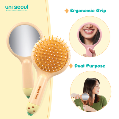 Yellow Comb with Mirror