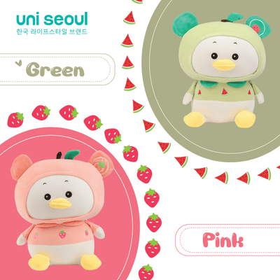 Cute Duckling Plush Toy - Green