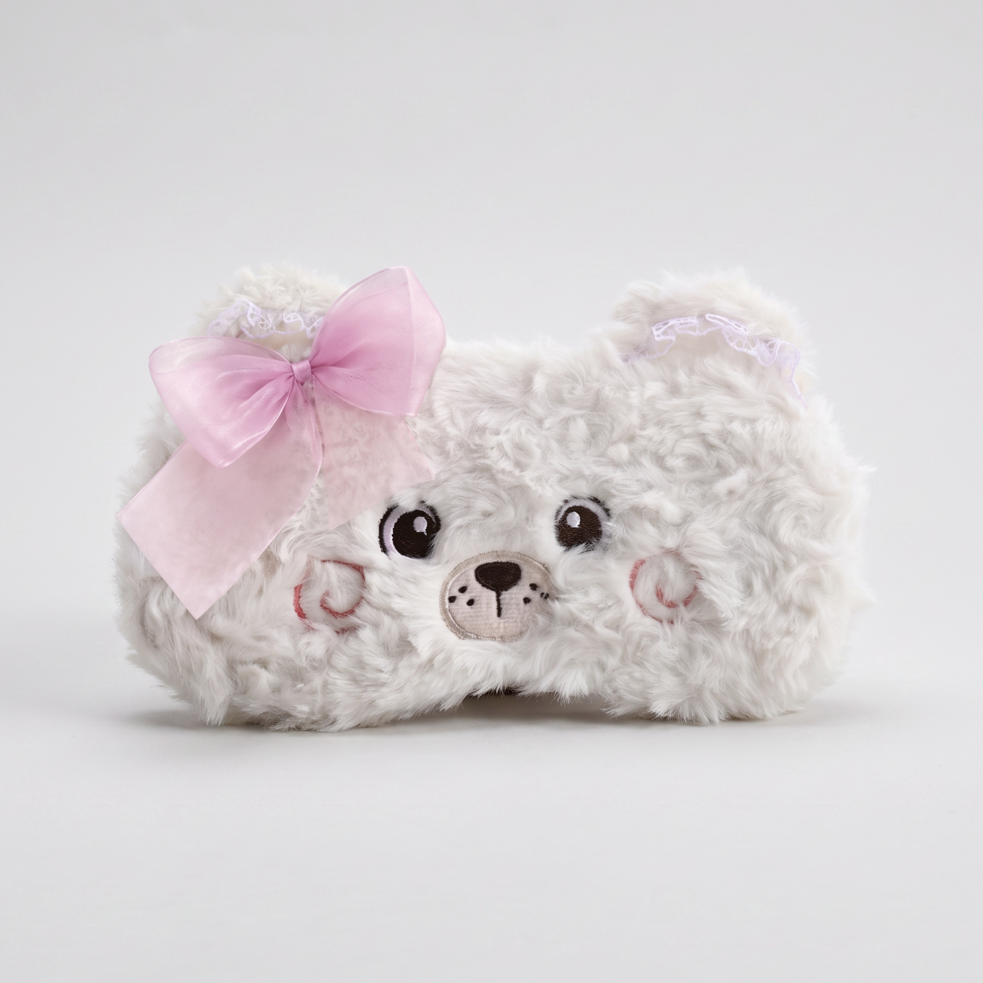 Creamy Teddy Eye Mask
