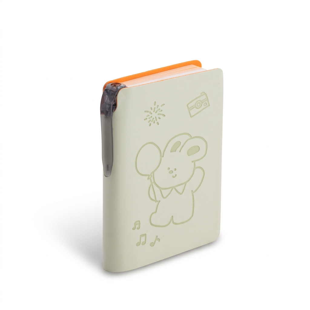 Party Bunny  Mini Journal -  Green