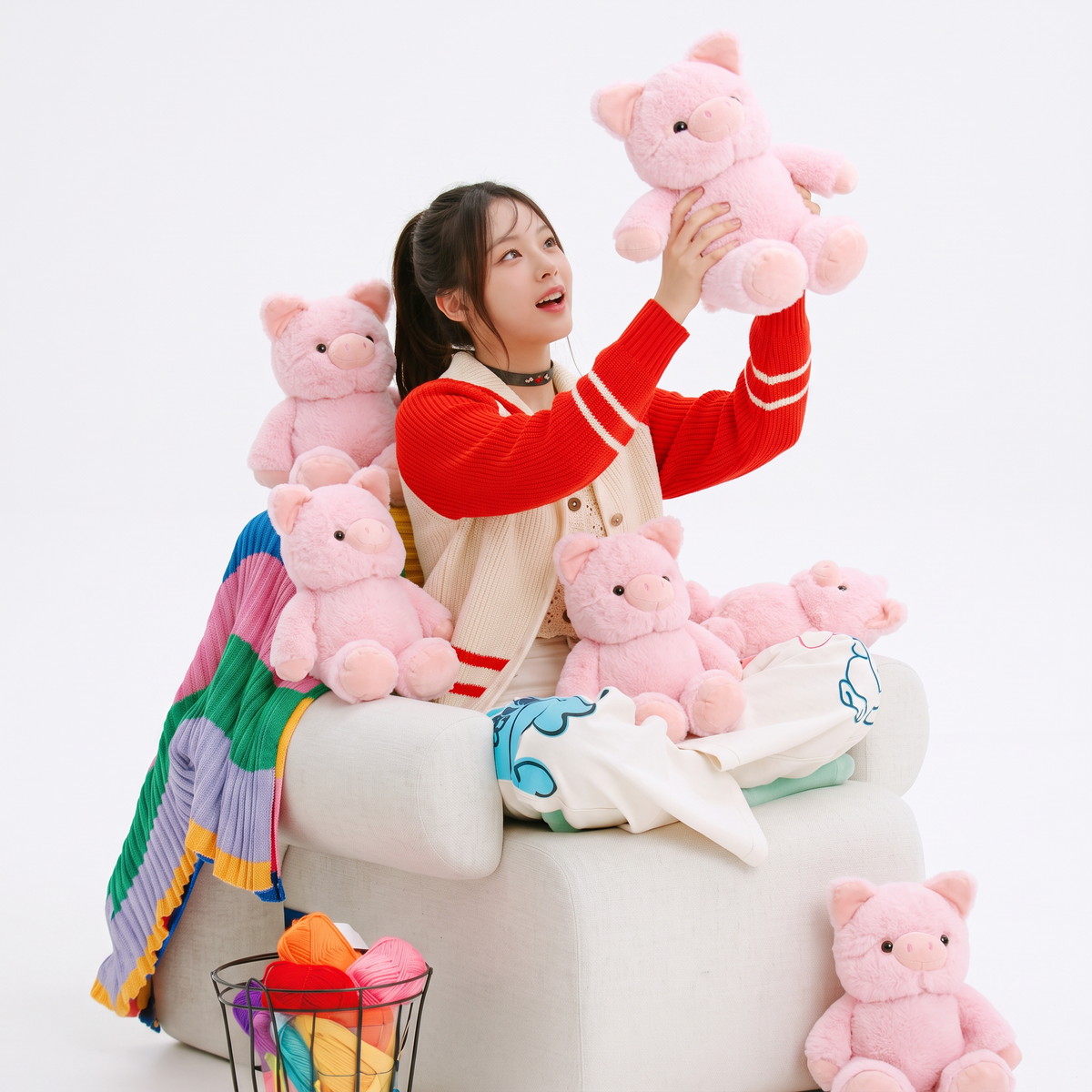 Pookie  Plushie - Pink (Large)